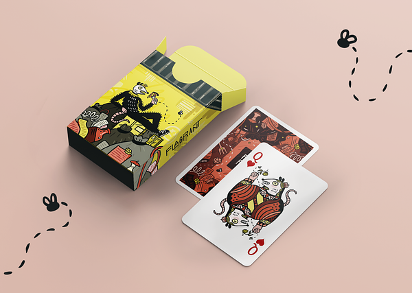 Final box and playing cards mocked up