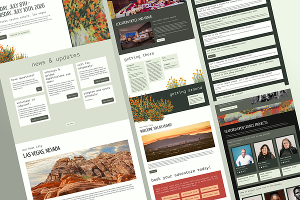 Website mocks