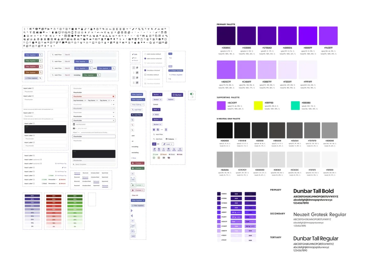 Images shows various colors and button styles