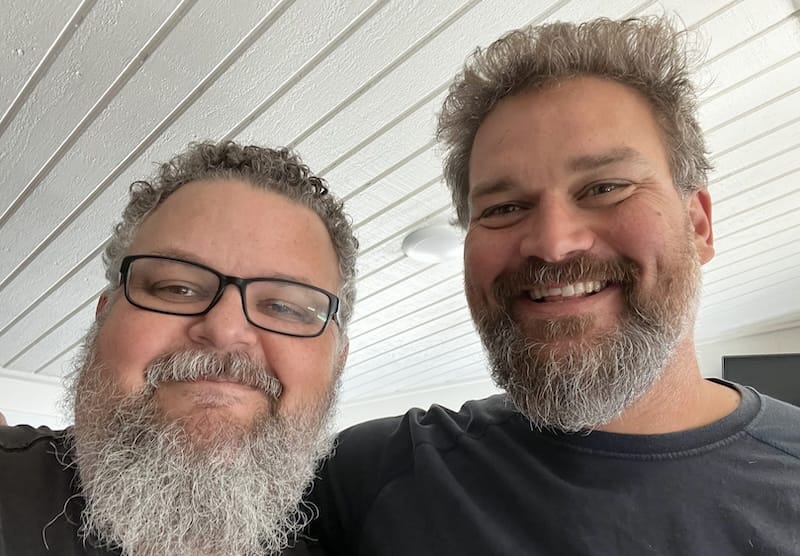 Jim Remsik and Allan Branch
