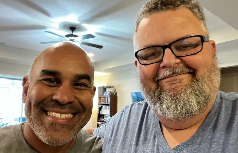 Luis Casillas and Jim Remsik