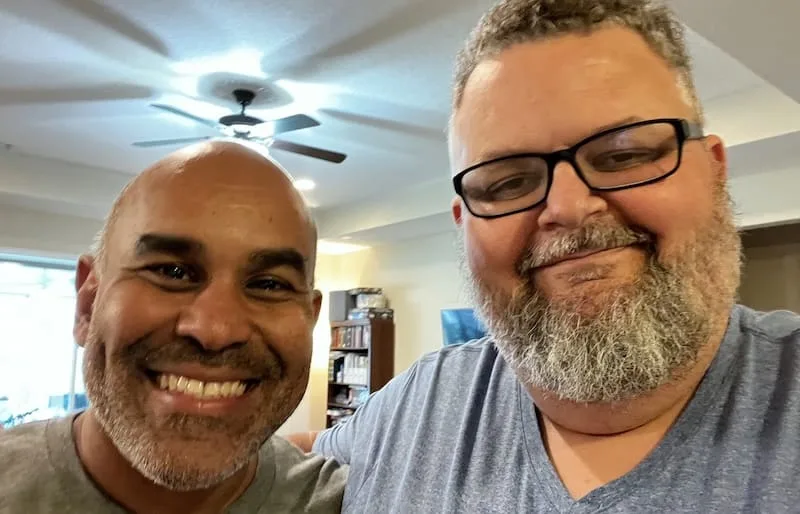Luis Casillas and Jim Remsik